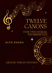 Twelve Canons (alto range)