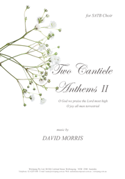 Two Canticles Anthems II