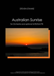 Australian Sunrise - Orchestral with SATB choir