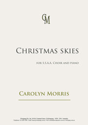 Christmas Skies - SSAA