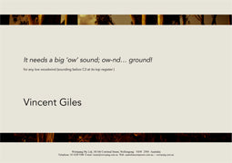 It needs a big 'ow' sound; ow-nd... ground!