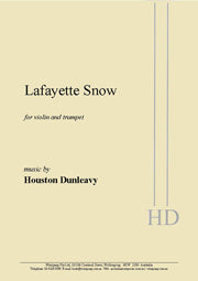 Lafayette Snow - Violin and Trumpet