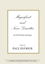 Magnificat and Nunc Dimittis