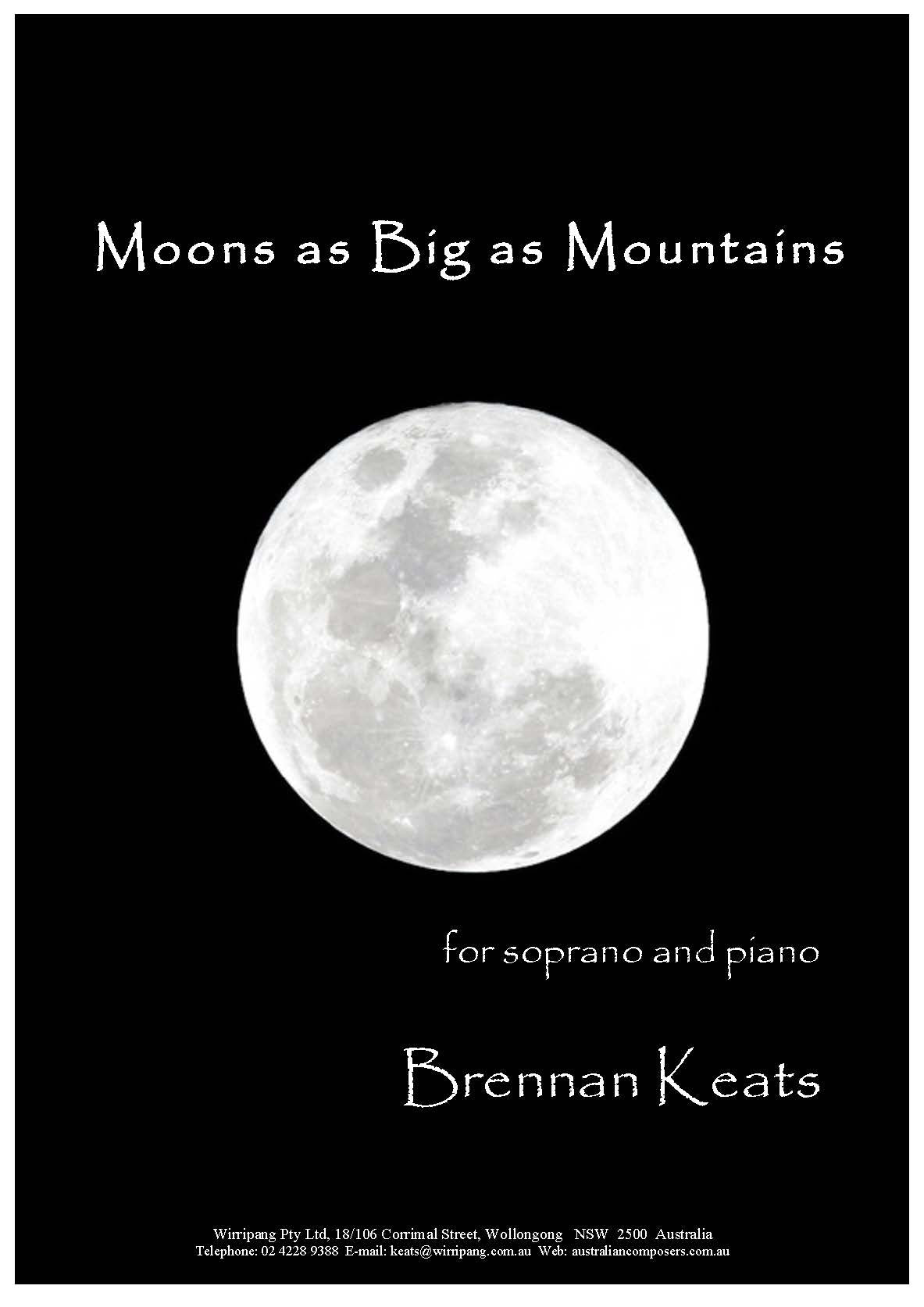 Moons as Big as Mountains