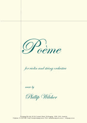 Poeme - (string orchestra)