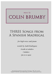 Three Songs from a Spanish Madrigal (Rodriguez)