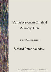 Variations on an Original Nursery Tune, Op. 9