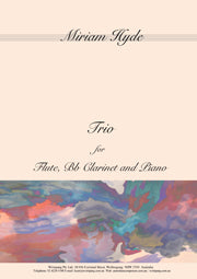 Trio for flute, clarinet and piano