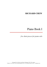Piano Book I