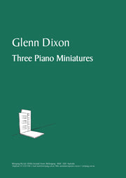 Three Piano Miniatures