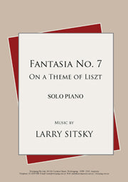 Fantasia No. 7 - On a Theme of Listz
