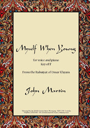 Myself When Young (in G)