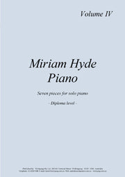Miriam Hyde Piano Volume IV - album