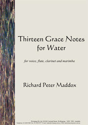 Thirteen Grace Notes for Water
