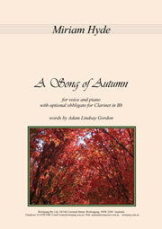 Song of Autumn, A (Gordon)
